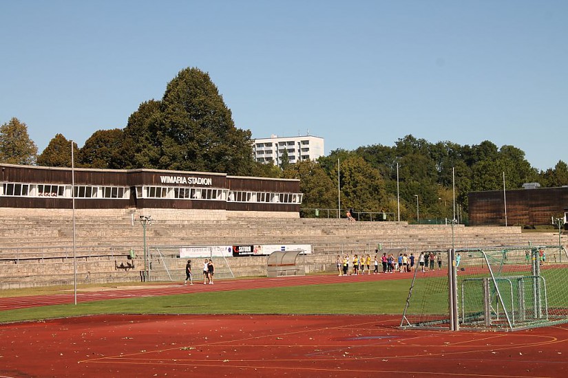 Das Wimaria Stadion ist Austragungsort des Benefixlaufes (Foto: Sarah Rudloff)