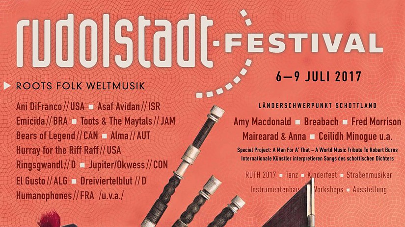 Rudolstadt Tanzfestival 2017 (Plakat-Ausschnitt)