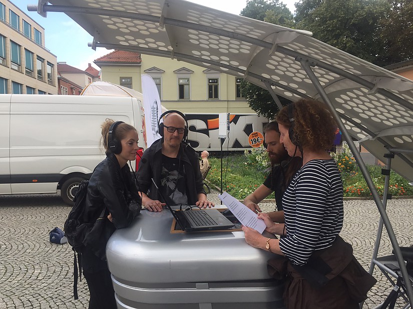 Interview mit Bernhard Mikeska und Alexandra Althoff, Foto: Radio LOTTE