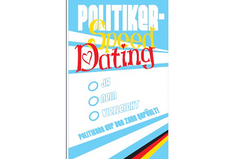 Politiker-Speeddating (Flyer)