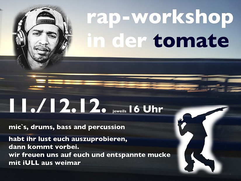 Rap-Workshop in der Tomate (Flyer)