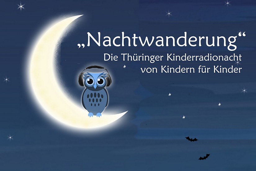 Die Thüringer Kinderradionacht (Ausschnitt Flyer)