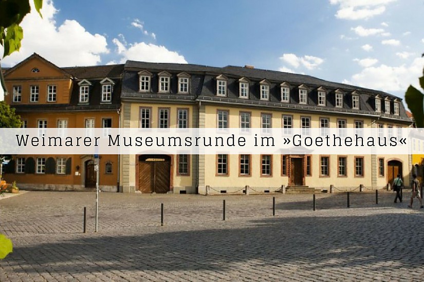 Goethe-Nationalmuseum und -Wohnhaus, Foto: Klassik-Stiftung-Weimar, KSW Liegenschaften