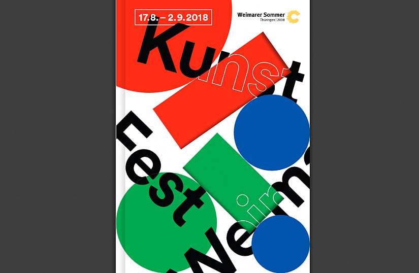 Programmheft Kunstfest 2018, Quelle: Kunstfest Weimar 2018