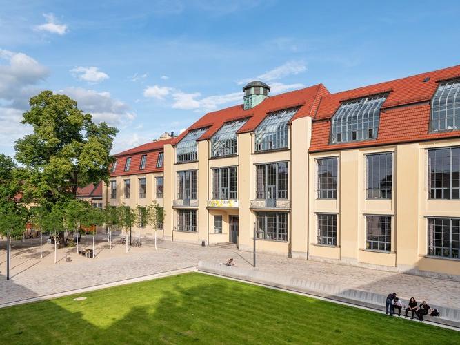 Bauhaus-Uni mit Campus, Foto: Thomas Mueller