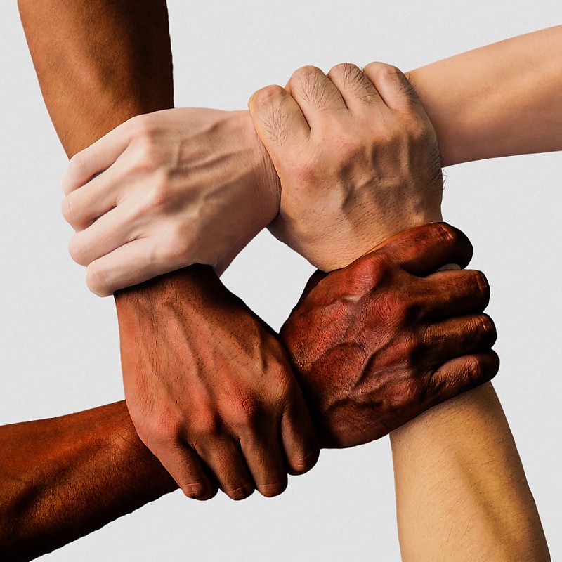 Zusammenhalt - Symbolbild, Quelle: Pixabay