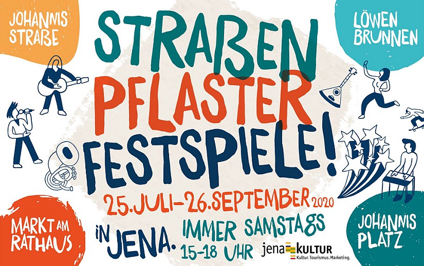 Flyer: Straßenpflaster-Festspiele