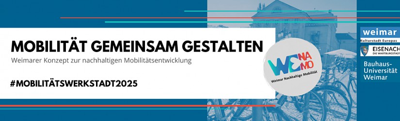 Flyer: Weimarer Konzept zur nachhaltigen Mobilitätsentwicklung 