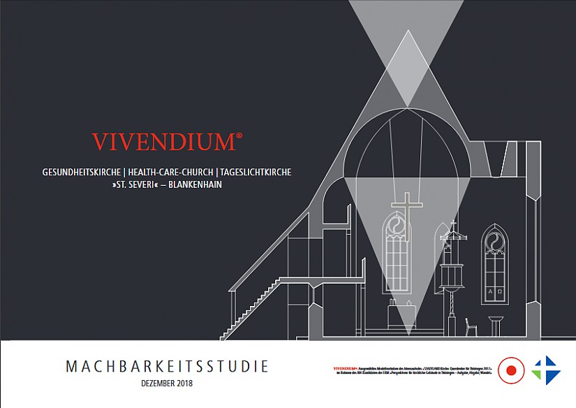 Deckblatt der Machbarkeitsstudie des Architekturprojekts »Vivendium« 