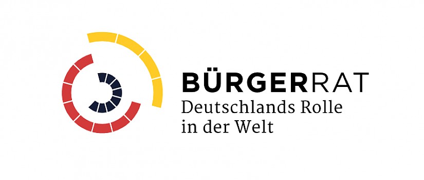 Logo: Bürgerrat »Deutschlands Rolle in der Welt«