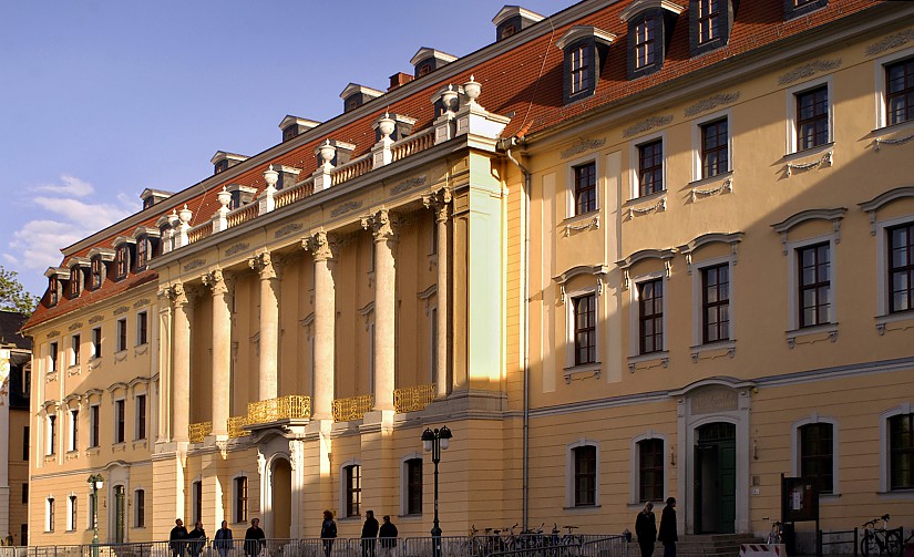 Fürstenhaus – Hauptgebäude der HfM Weimar, Foto: Alexander Burzik