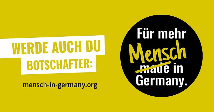 Mensch in Germany - Flyer