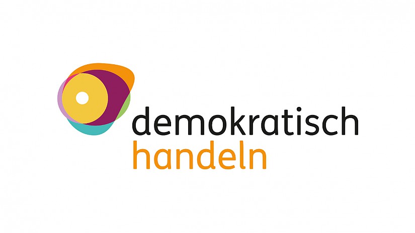 demokratisch handeln - Logo