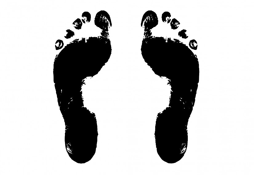 Fußabdruck, Quelle: Pixabay
