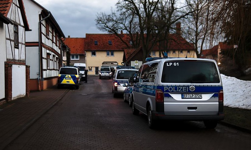 Razzia in Balldtädt am 26.02.2021, Foto: Michael Weiland von demo.report