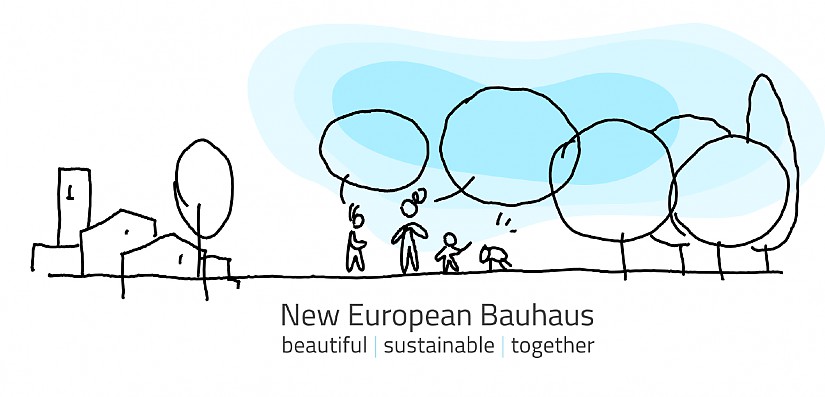 Flyer: Neues Europäisches Bauhaus