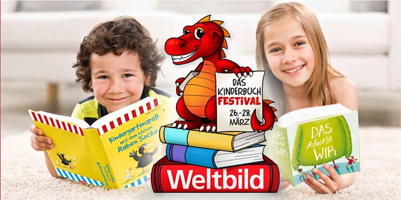Flyer: Weltbild-Kinderbuchfestival