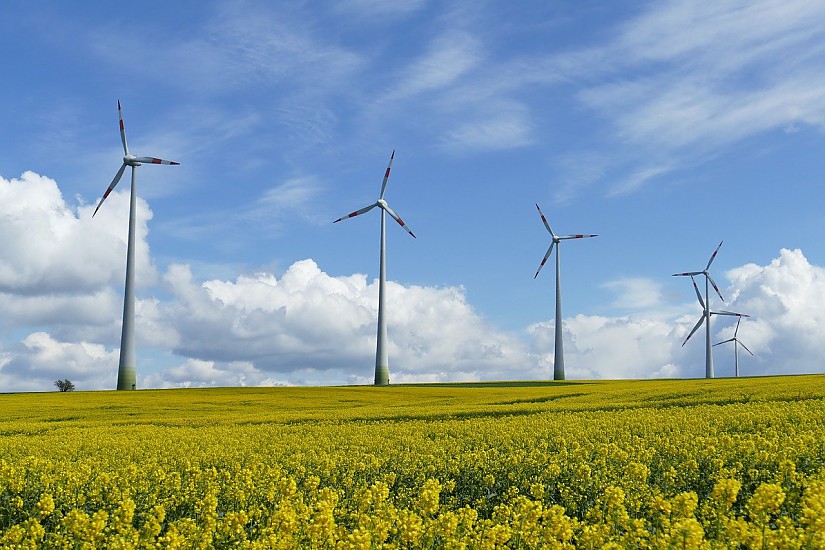 Windkraft - Symbolbild, Quelle: Pixabay