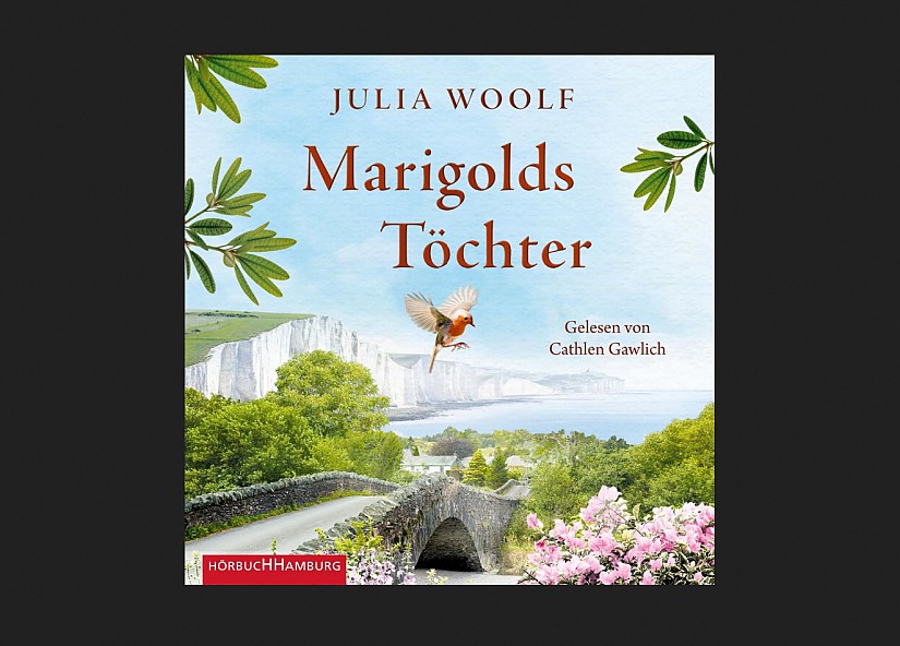 Hörbuch-Cover: »Marigolds Töchter« von Julia Woolf Hörbuch-Cover: »Marigolds Töchter« von Julia Woolf