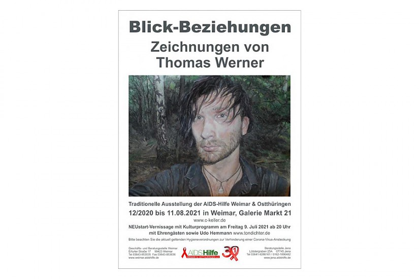 Ausstellung-Flyer: »Blick-Beziehung«