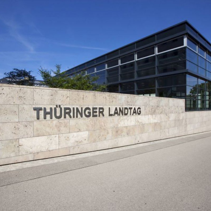 Thüringer Landtagsgebäude, Quelle: Pressefoto Thüringer Landtag