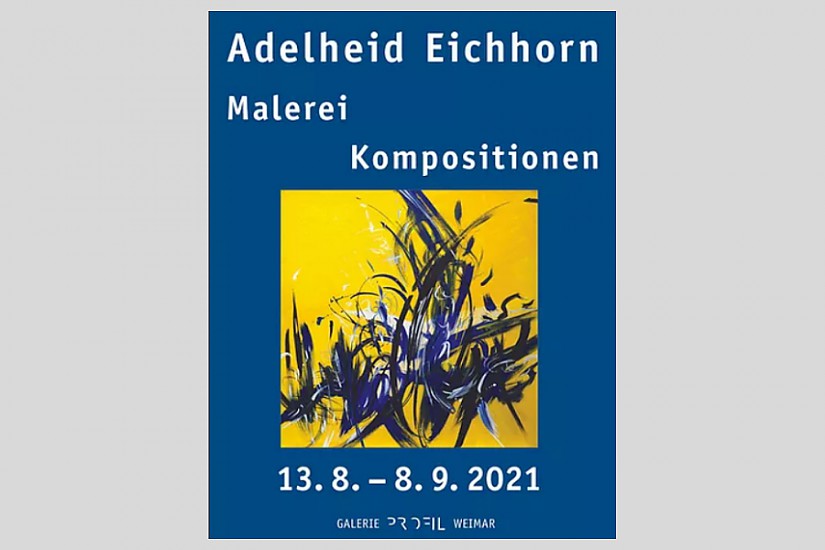Ausstellungsflyer: Galerie Profil