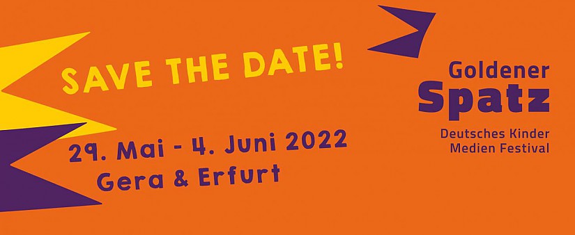 Save-the-Date - Flyer: Goldener Spatz Festival  2022