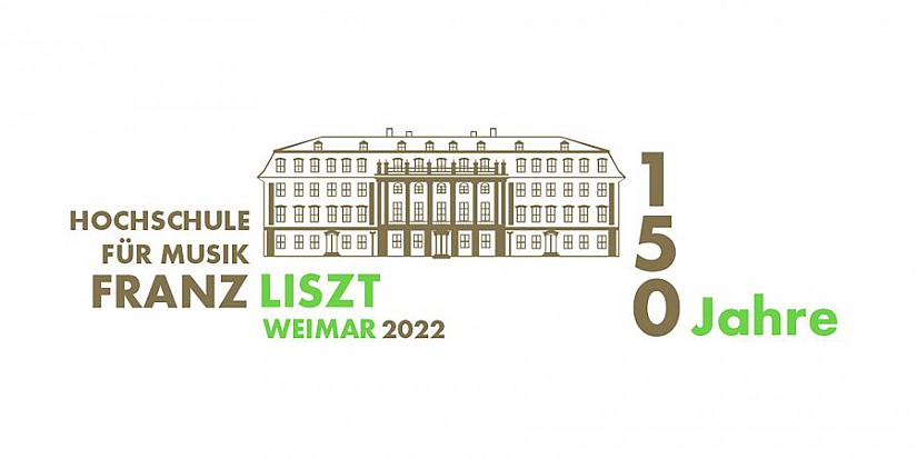 Jubiläumsgrafik, Hochschule für Musik FRANZ LISZT Weimar Jubiläumsgrafik, Hochschule für Musik FRANZ LISZT Weimar