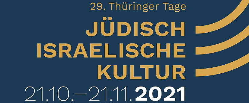 Flyer: Thüringer Tage der jüdisch-israelischen Kultur