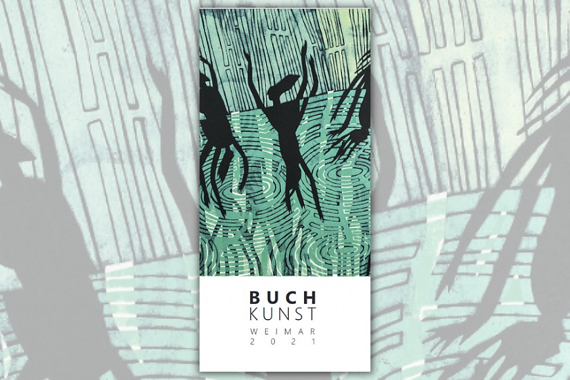 Auszug Veranstaltungsflyer: 8. Biennale Buchkunst Weimar Auszug Veranstaltungsflyer: 8. Biennale Buchkunst Weimar