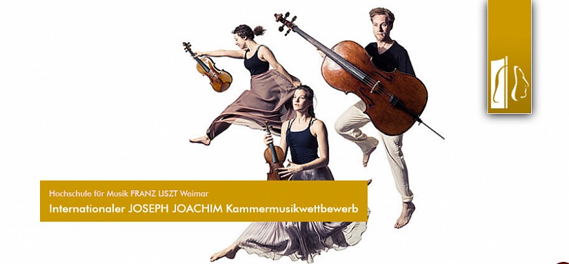 Banner: HfM Weimar - 9 Internationaler JOSEPH JOACHIM Kammermusikwet[...]