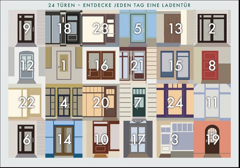 Adventskalender »24 Türen«