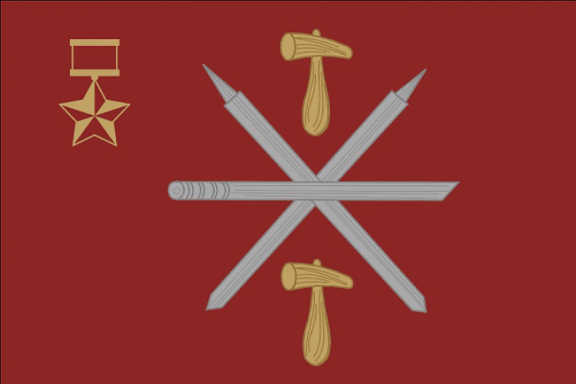 Flagge von Tula Flagge von Tula