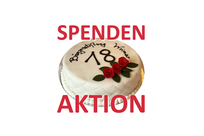 Spendenflyer, Quelle: Bürgerstiftung Weimar Spendenflyer, Quelle: Bürgerstiftung Weimar