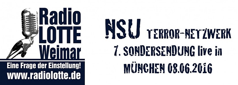 7. Sondersendung zum NSU-Prozess