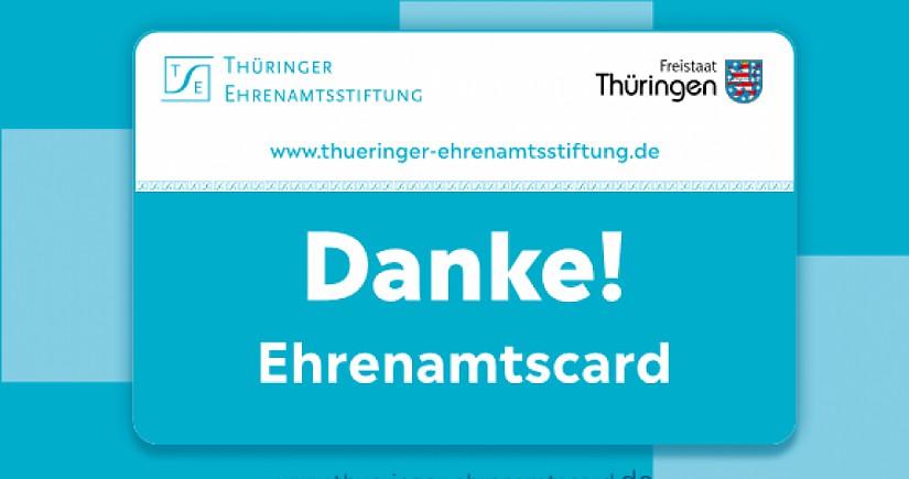 Thüringer Ehrenamtscard Thüringer Ehrenamtscard