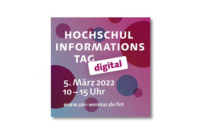 Flyer: Hochschulinformationstag, Quelle: BUW Flyer: Hochschulinformationstag, Quelle: BUW