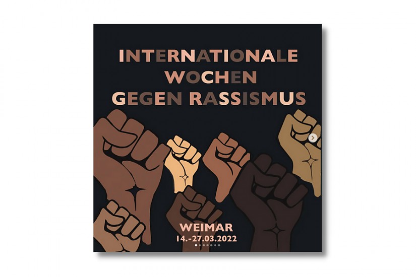 Flyer: Internationale Wochen gegen Rassismus 