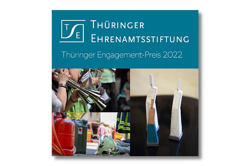 Flyer: 7. Thüringer Engagement-Preis