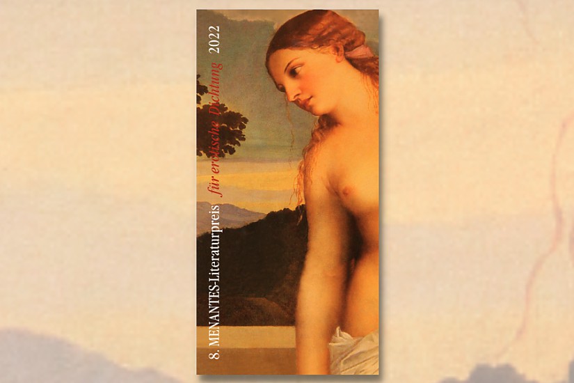 Flyer: 8. Menates-Literaturpreis für erotische Dichtungen