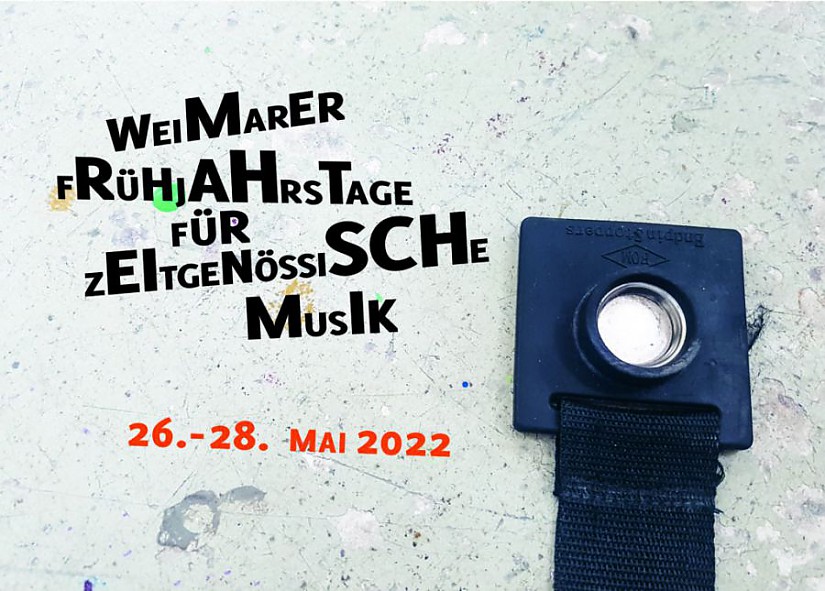 Flyer: 23. Weimarer Frühjahrstage 2022