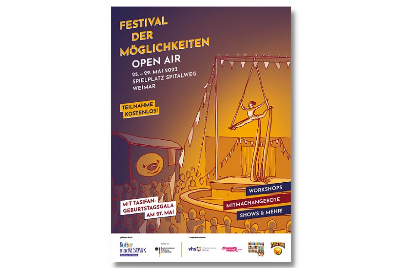 Flyer: Festival der Möglichkeiten 2022