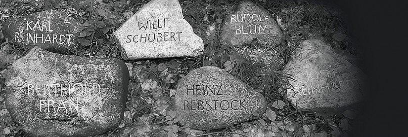 Gedenksteine, Quelle: 2022 Stiftung Gedenkstätten Buchenwald und Mittelbau-Dora 