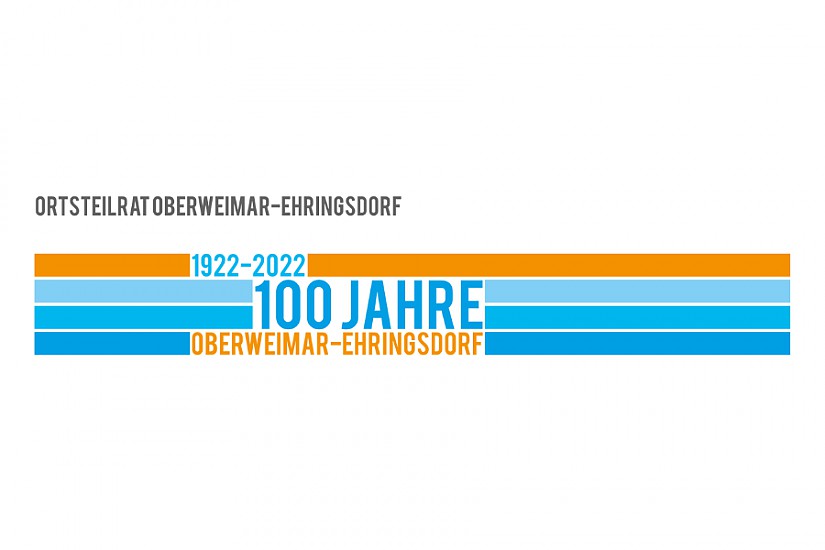 Flyer: Jubiläum Oberweimar-Ehringsdorf
