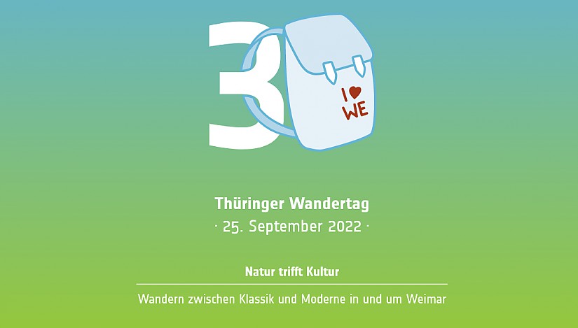 Flyer: 30. Thüringer Wandertage 