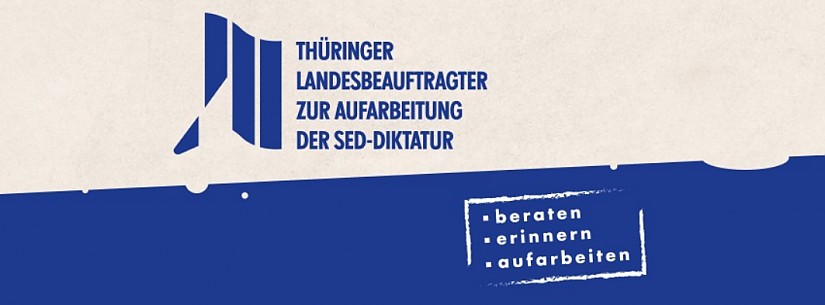Logo: Thüringer Landesbeauftragter zur Aufarbeitung der SED-Diktatur