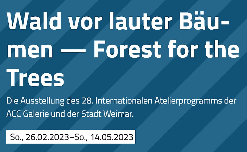 Flyer: 28. Internationales Atelierprogramm des ACC 