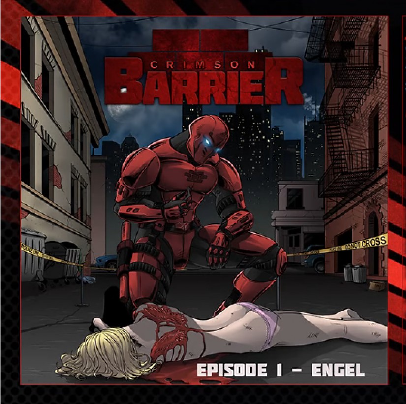Hörspiel-Cover: »Crimson Barrier«