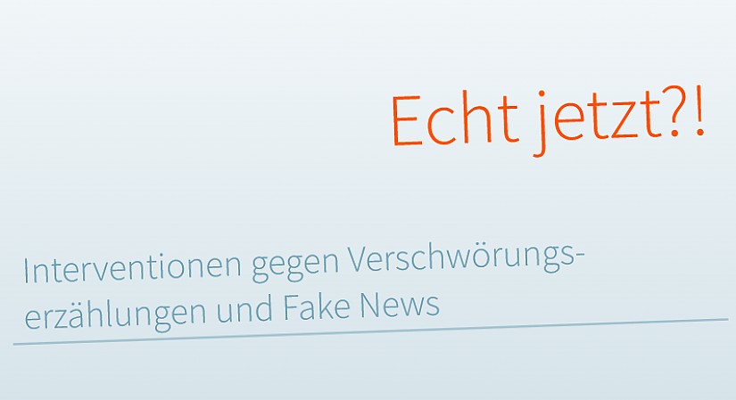 Banner: »Echt jetzt?!« , Quelle: Verein Distanz e.V.