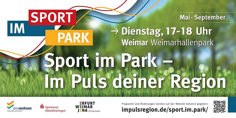 Flyer: Sport im Park